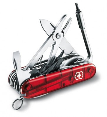 Cyber tool 41 funk. piros transp.