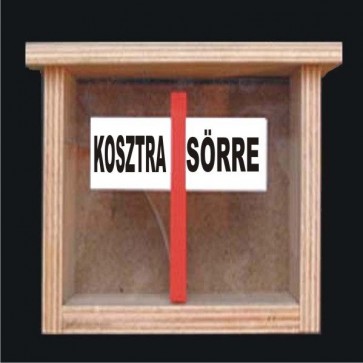 Persely/ sör-koszt