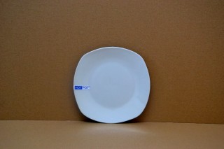 Porcelán desszerttányér 20cm szögletes alba