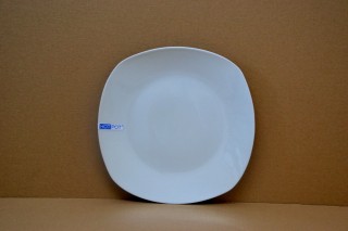 Porcelán lapostányér 27cm szögletes alba