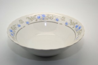 Porcelán salátástál 23cm blue-rose