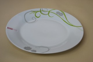 Porcelán kerek lapostányér 27cm greta