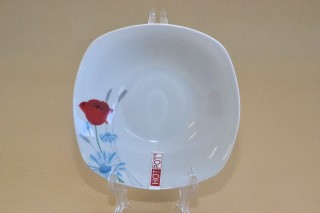 Porcelán szögl. salátástál 23cm padova