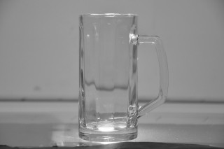 Sörös korsó 0,3 l berna bordás, mércejellel