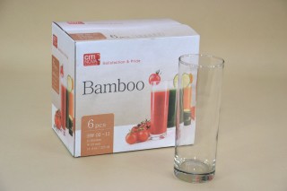 üdítõs pohár 325ml p6 bamboo