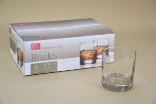 Whiskys pohár 320ml p6 rocks
