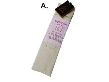 Ayurveda füstölõ zsákban tartóval II. (A) rózsaszín, body
