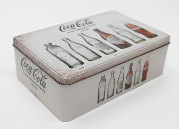 FÉM DOBOZ COLA ÜVEGEK 20*13