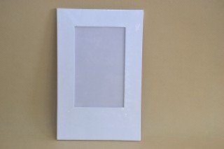 Papír képkeret,23,5*15*0,6cm, fehér