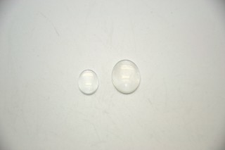 üveglencse ovális 18*25mm 100db/csom