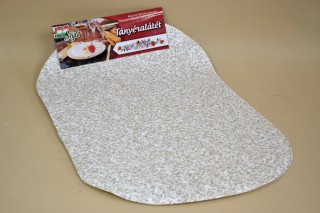 Tányéralátét 6szem ovális 44*29cm gránit mintás