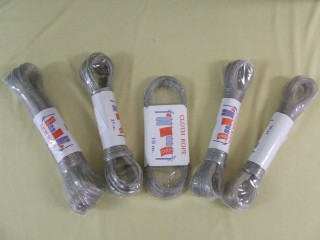 Szárítókötél acélbetétes, 3 mm-25 fm
