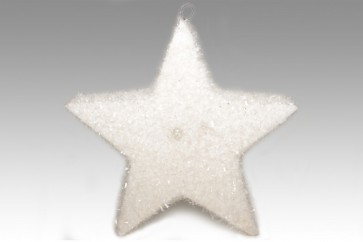 DEK.CSILLAG FEHÉRGLITTER 15
