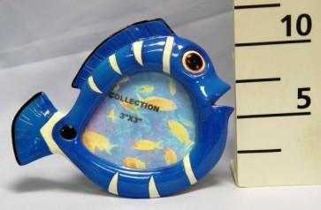 P.KÉPT.HAL KÉK CSÍKOS 15CM