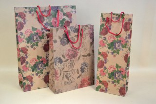 Dísz-italtasak romantikus 14*36*9 cm, 2 féle