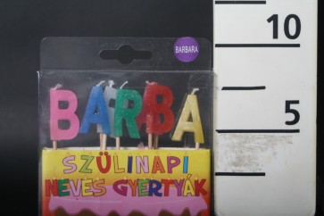 GY.BETÛGYERTYA BARBARA