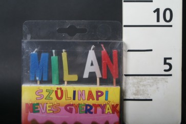 GY.BETÛGYERTYA MILÁN