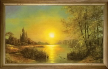 40x50cm keprepro 4cm fa keretben