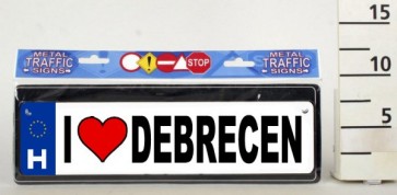 KRESZTÁBLA I LOVE DEBRECEN