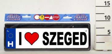 KRESZTÁBLA I LOVE SZEGED