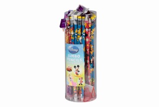 Ceruza gyerek 39cm radírral 6 féle displayben (30) disney