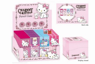 Tolltartó 8x3x20cm 4féle displ(24) hello kitty