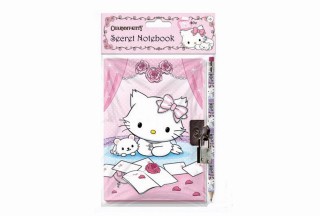Jegyzetfüzet lakatos titok napló hello kitty