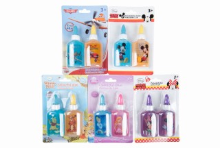 Ragasztó színes 2x40ml 2db 6 féle disney