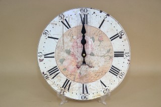 Falióra, 30cm, fa romantikus rózsa