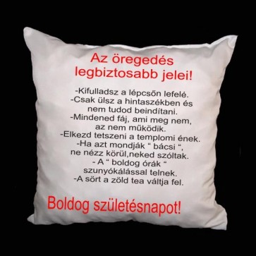 Párna/ Az öregedés jelei