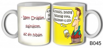 Bögre B045 A hosszú boldog