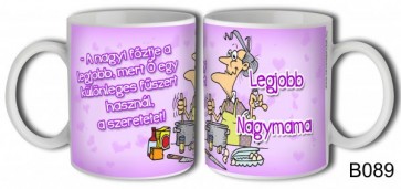 Bögre B089 Legjobb nagymama