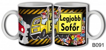 Bögre B091 Legjobb sofõr