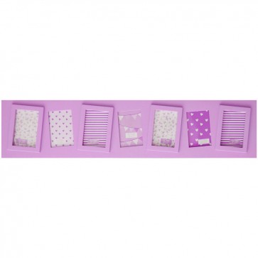 Fotokeret 7 reszes pink 7x5x7,5 cm