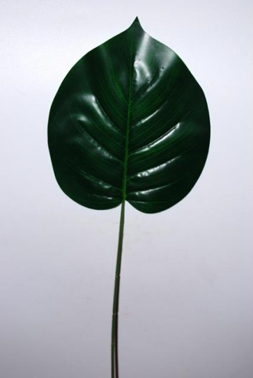 Selyemvirág Philodendron levél 60cm zöld