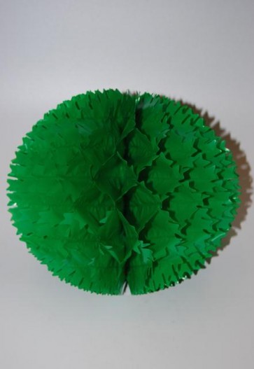 Dekor lampion virág pvc 10cm zöld  SSS