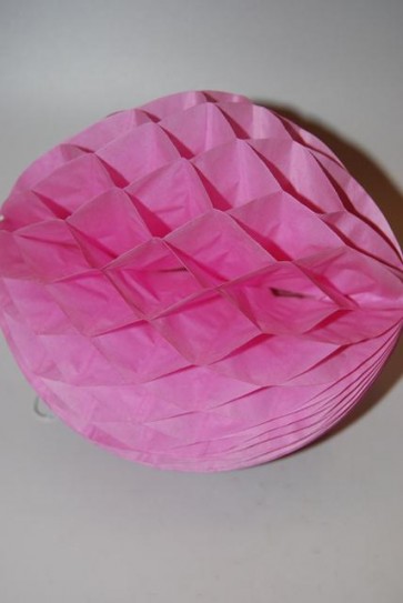 Dekor lampion labda papír 20cm rózsaszín SSS