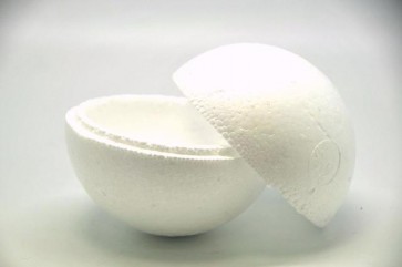 Hungarocell gömb üreges 20cm fehér