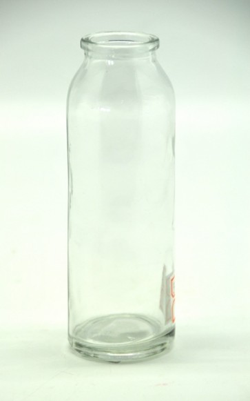 Üveg váza egyszálas 3,8x16cm átlátszó