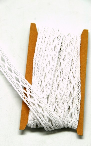 Csipke textil 2cmx5m fehér