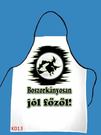 Kötény K013 Boszorkányosan jól fõzök