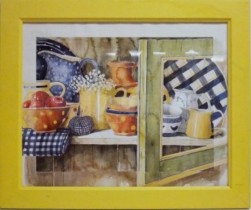 40x50cm keprepro fa keretben