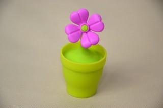 Teatojás, szilikon virág forma 5*10cm