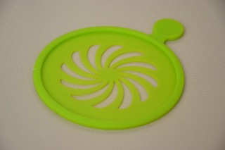 Süteménydekoráló szilikon, örvény 15*11,9cm