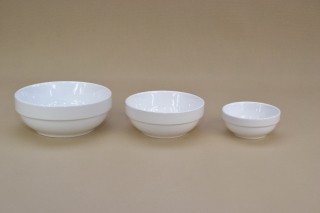 Tálka stócolható 12,5*12,5*5cm porcelán