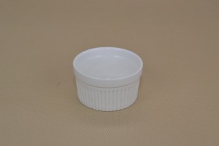 Souffle tálka 12*12*5,5cm porcelán