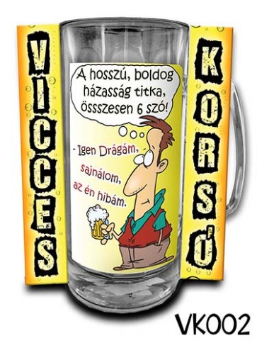 Korsó VK002 A hosszú boldog