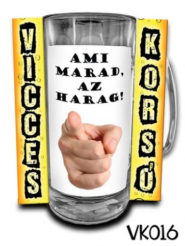 Korsó VK016 Ami marad az harag