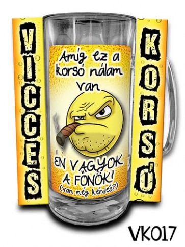Korsó VK017 Amíg ez a korsó
