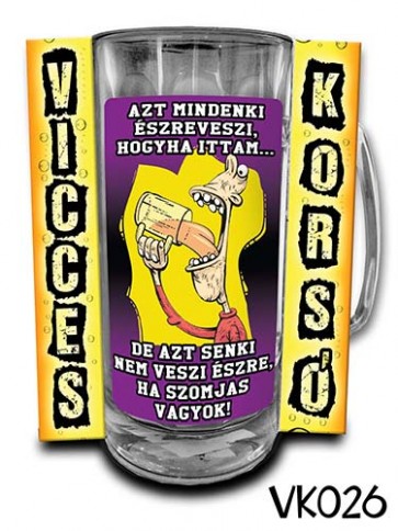 Korsó VK026 Azt mindenki észreveszi